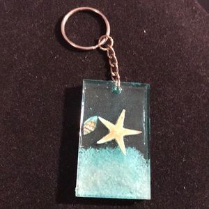 NWOTHandmade Florida beach sand Shell and starfish